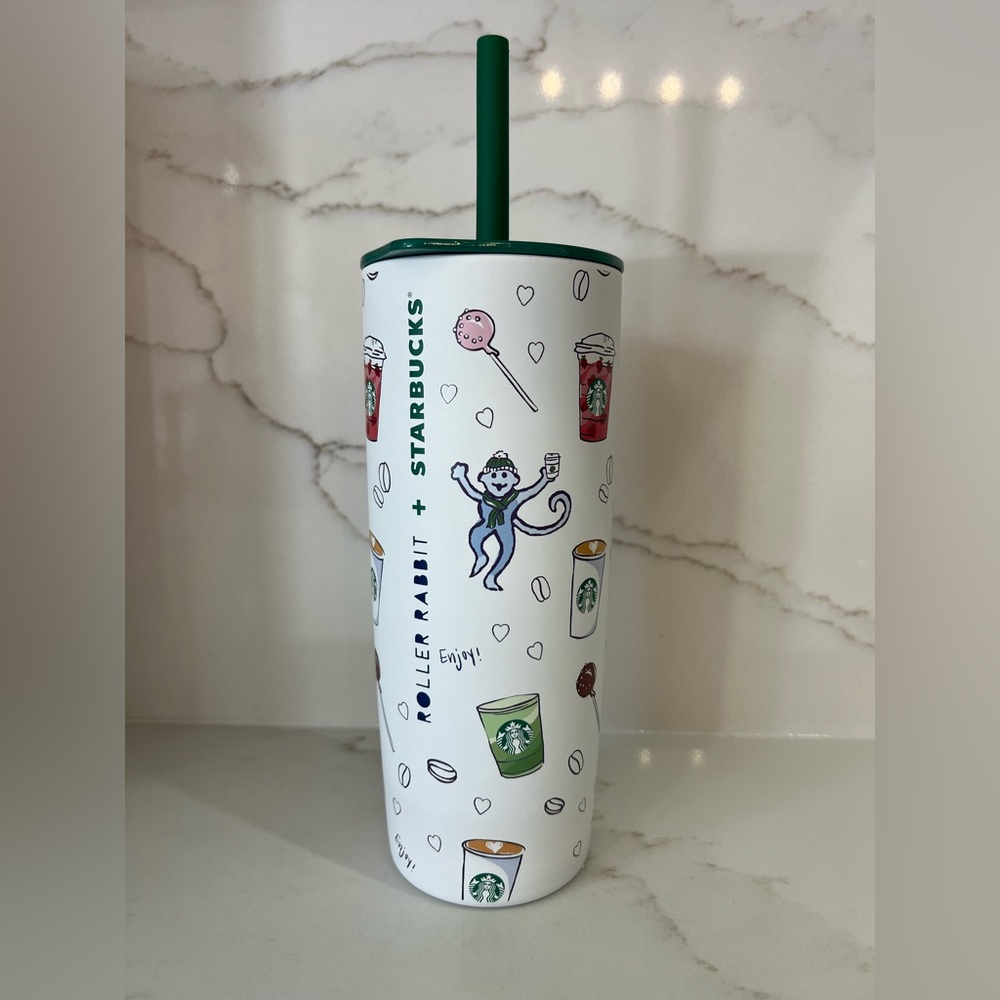 Roller Rabbit Starbucks tumbler